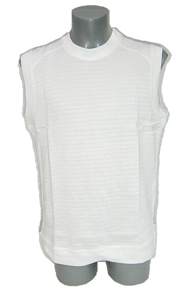 T-shirt anti-coupures porteur blanc Spec-Cool sans manches VBR-Belgium